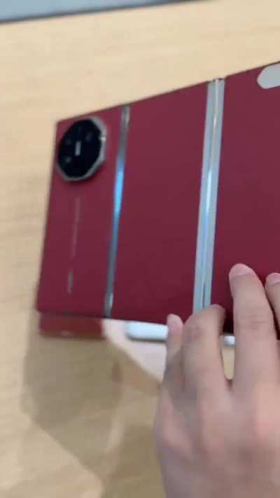 Huawei Mate XT, the world's first tri-fold smartphone and also the largest &amp; thinnest foldable phone