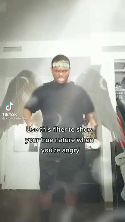 Watch out or he will turn into devil ??????