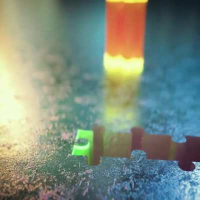 Animation of puzzle pieces?