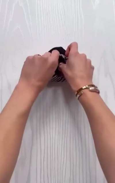 How to fold clothing efficiently