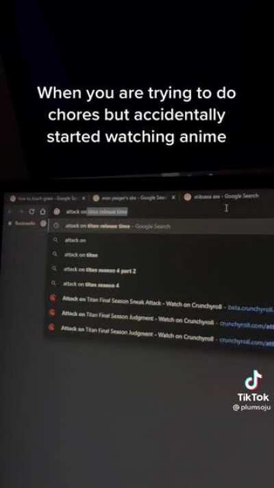 The butt typing got me