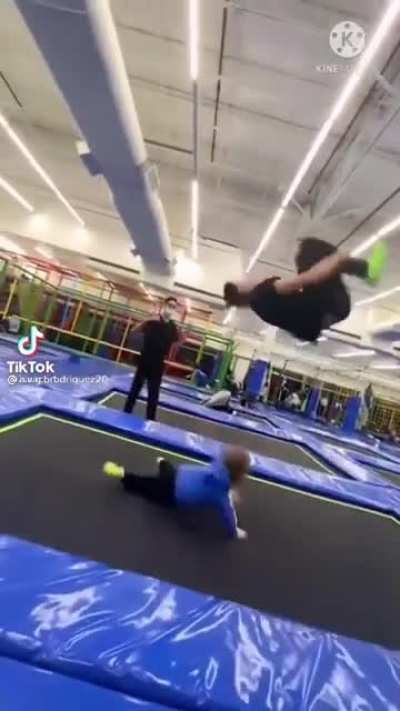 The kid was okay, just an idiot