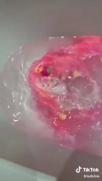 Oh we’re putting balls in the tub? I’ll put mine in, too!