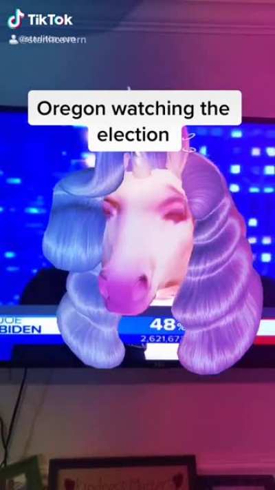 Oregon watching the election