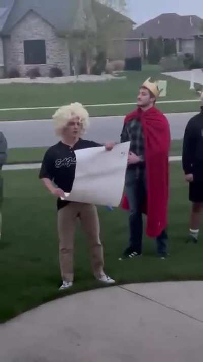 Legendary prom proposal & the amazing friendships
