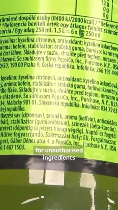 Some American foods are so unhealthy law enforcement in the UK confiscates it from small resellers