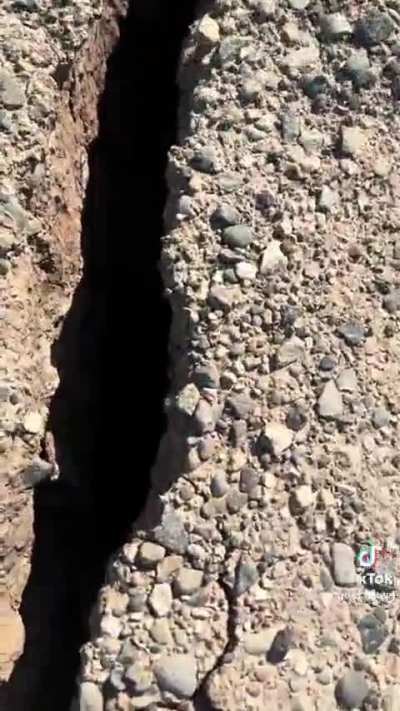 A fault line is moving in Wyoming