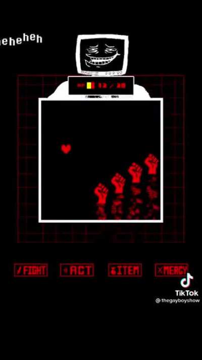 Undertale Swoletariat Boss Fight