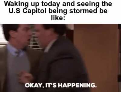 Everybody stay calm! STAY CALM!