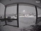 Insane 24 hour snow accumulation, 30 second time lapse. Newfoundland, Canada ??