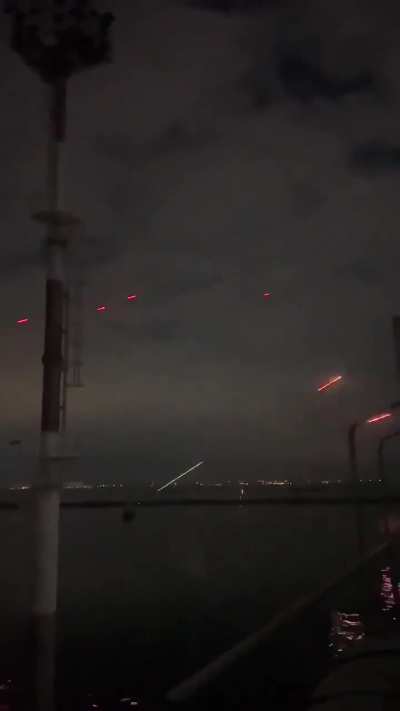 Anti-Aircraft Artillery Over Odessa