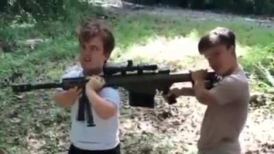 Little men, big guns!