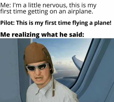 Time for a fucking panic attack