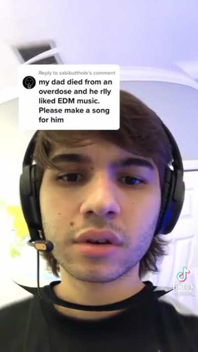 Sorry that yo daddy died