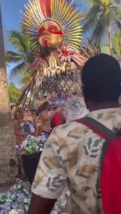 Trash Can at a festival