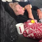 WCGW if you drink while laying down
