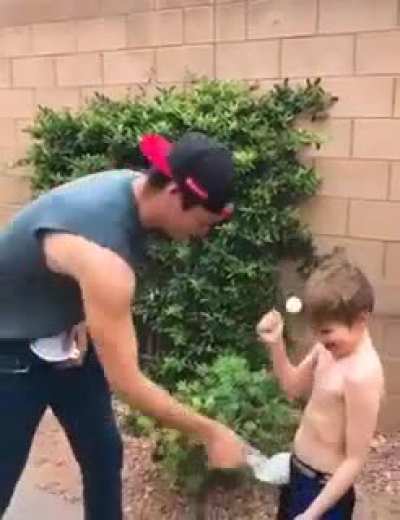 Trolling your son