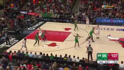 [Highlight] DeMar puts on a stellar offensive performance, dropping 28 points while going 3/3 from 3, to end the Bulls losing streak against a streaking Celtics