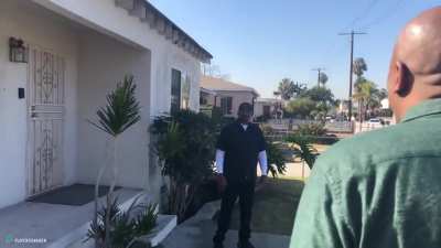 GTA V voice actors recreate the famous "Lamar roasts Franklin" scene