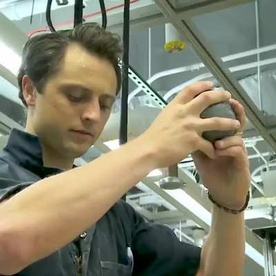 Non-Newtonian fluids turn into solids when pressure is applied