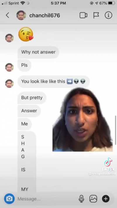 Bro’s having a manic episode in this girl’s DMs