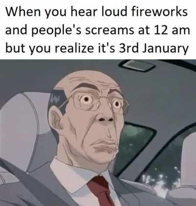 Oops! Wrong fireworks...