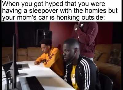 The worst sound to hear at the time