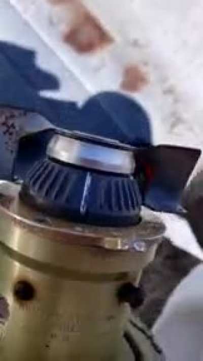 Fully red when armed