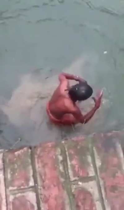 Yoga demonstration