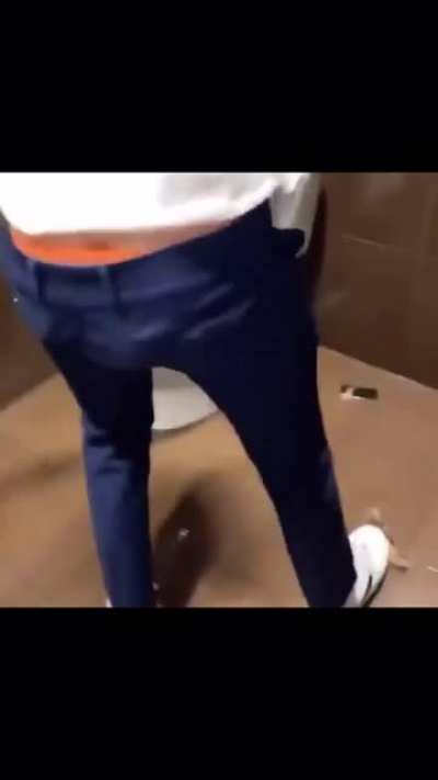Peeing on the floor