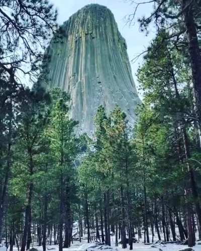 ? Devil’s Tower, Wyoming, so damn impressive