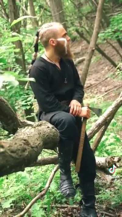 Going to fight a helpless village because I am brave