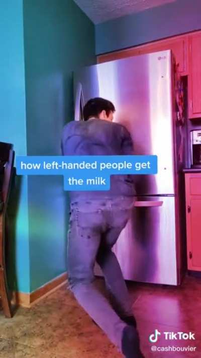 Getting the milk