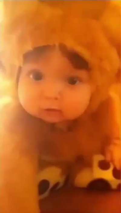 To make a loud roar