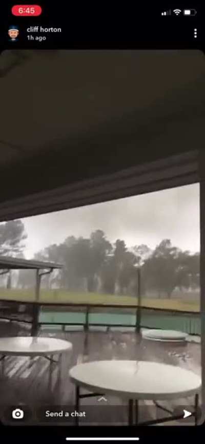 There goes the roof