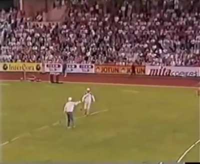 Javelin throw like never seen before