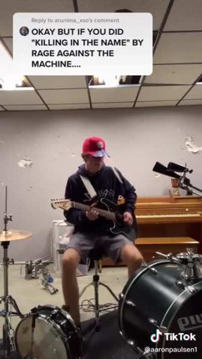 A true one man band