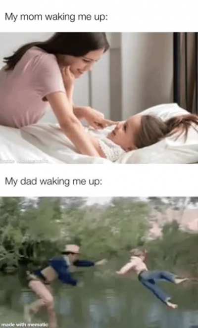 Thanks dad. I love your singing as well