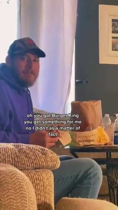 He is just done with her ?