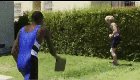 Guy Catching Laptop With Butt. Crosspost from r/Bedazzled