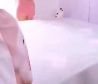 He waited patiently