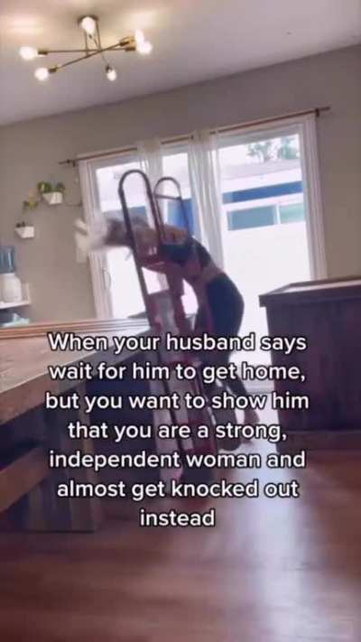To lift a package