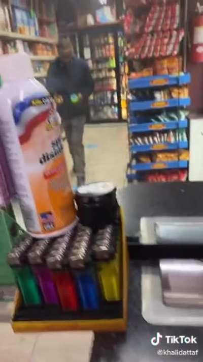 Cockroach prank on customers