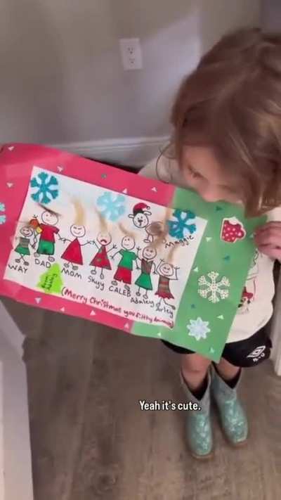 at least she included the dog