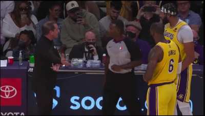 [Highlight] Refs:" Because of a "correctable" error we are taking 2 points of the board"