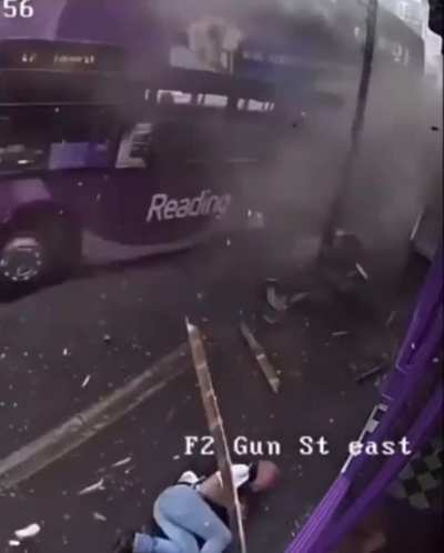 Dude just popped up after like he wasn’t just TAKEN OUT BY A WHOLE ASS BUS