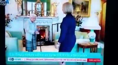 So this happened on the local news in Mauritius. Not to worry, the reporter is fine and only had a minor issue as per the local press.