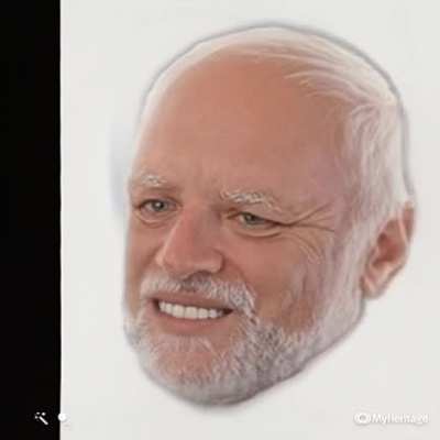 MyHeritage has a "Deep Nostalgia" tool to animate pictures of deceased relatives, naturally I put it to good use: to create something cursed
