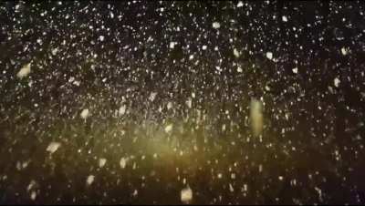 Snow at sea