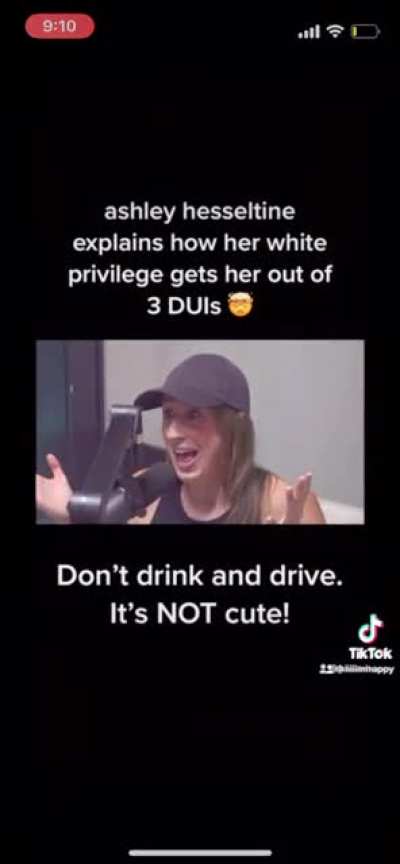 Cringy drunk driver